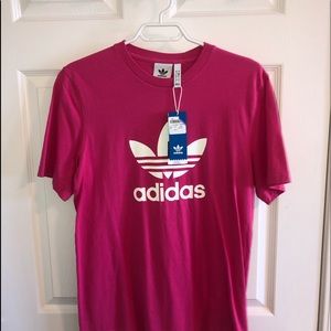 Pink adidas T-shirt